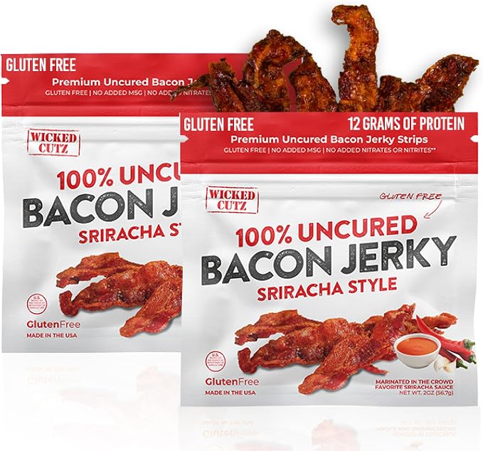 Wicked Cutz Sriracha Bacon Jerky